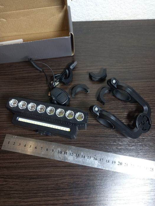 Велофонарь 100м 1800lm 2000mAh