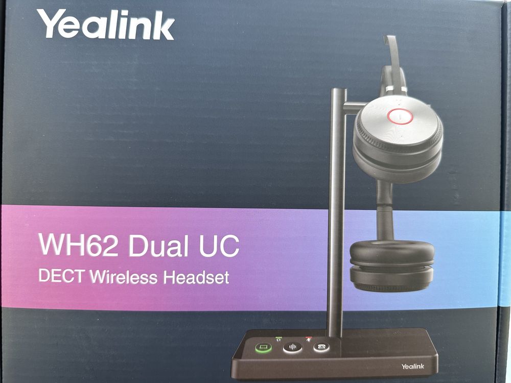 Yealink WH62 Dual UC bezprzewodowy zestaw sluchawkowy
