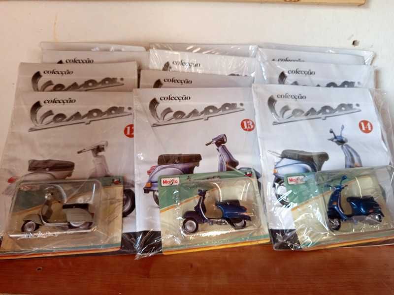 Coleção miniaturas vespa