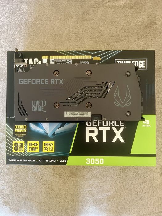 Zotac RTX 3050 Twin 8 GB — Placa Gráfica em Excelente Estado