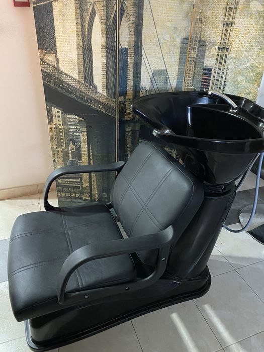 Calha de lavagem cabeleireiro