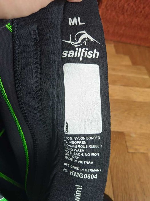 Pianka neoprenowa triathlonowa  Sailfish Vibrant