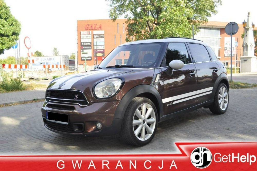 MINI Countryman 1.6 B COOPER S ALL4 Bezwypadkowy Serwisowany, Stan jak nowy ZAMIANA