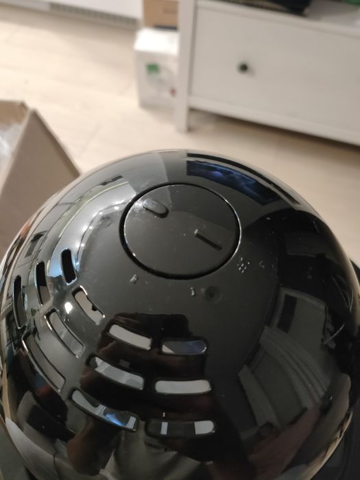 Oczyszczacz powietrza dyfuzor LED czarny