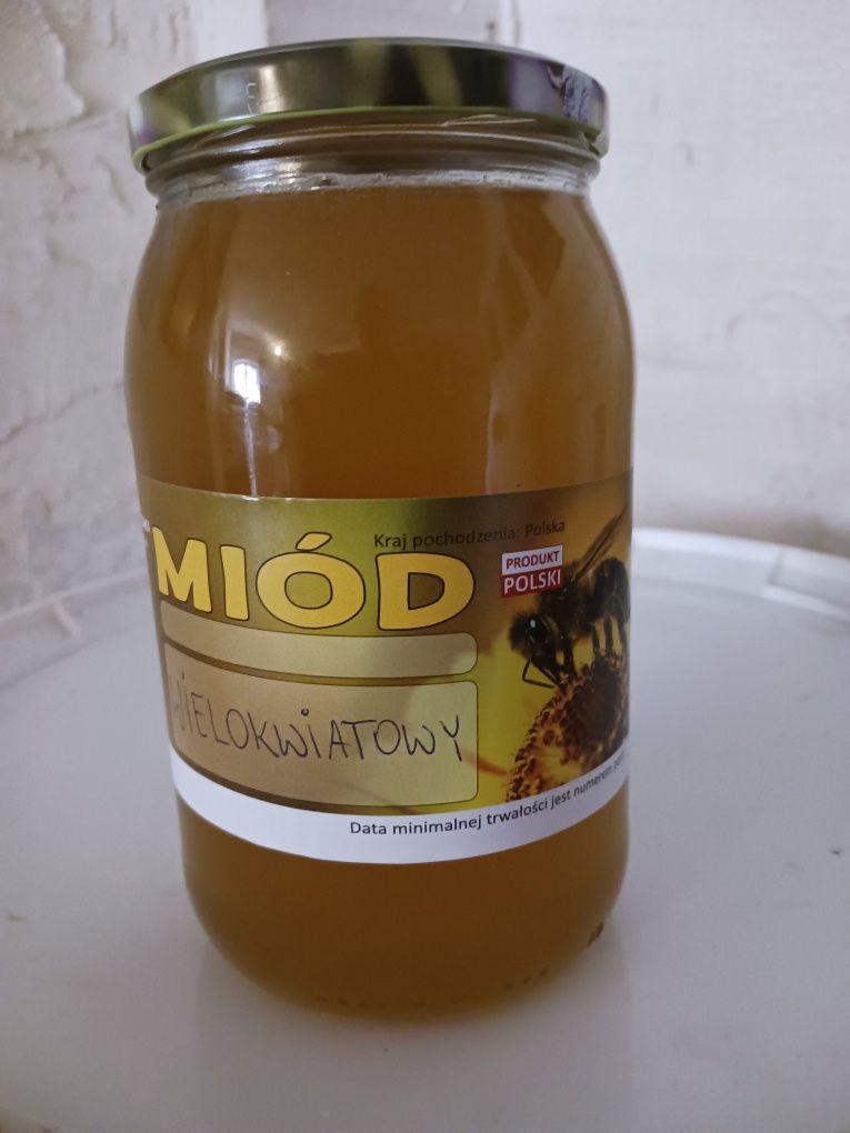 Miód psczeli zeszłoroczny