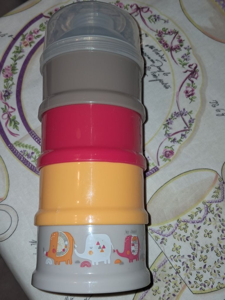 Dispensador de leite em pó da Jane