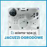 Jacuzzi TRIDENT nowoczesna 5 osobowa wanna ogrodowa spa Elysian | ŻARY