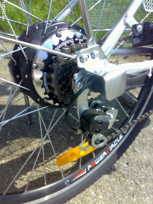 rower elektryczny Nowy z napędem aluminiowe felgi śląsk 36V 250W