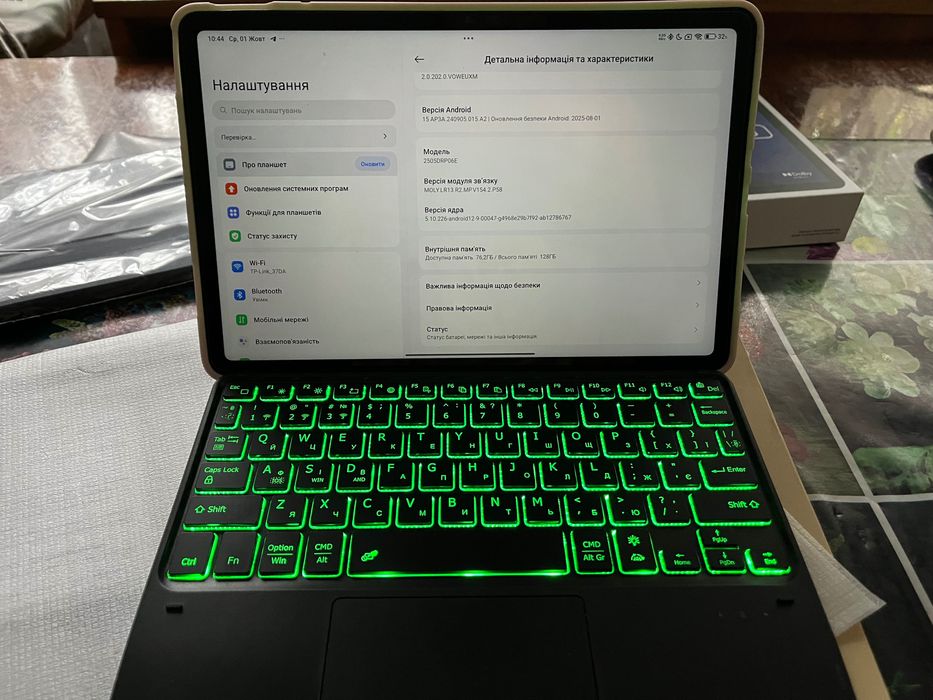 Redmi Pad 2 4G + клавіатура та миша