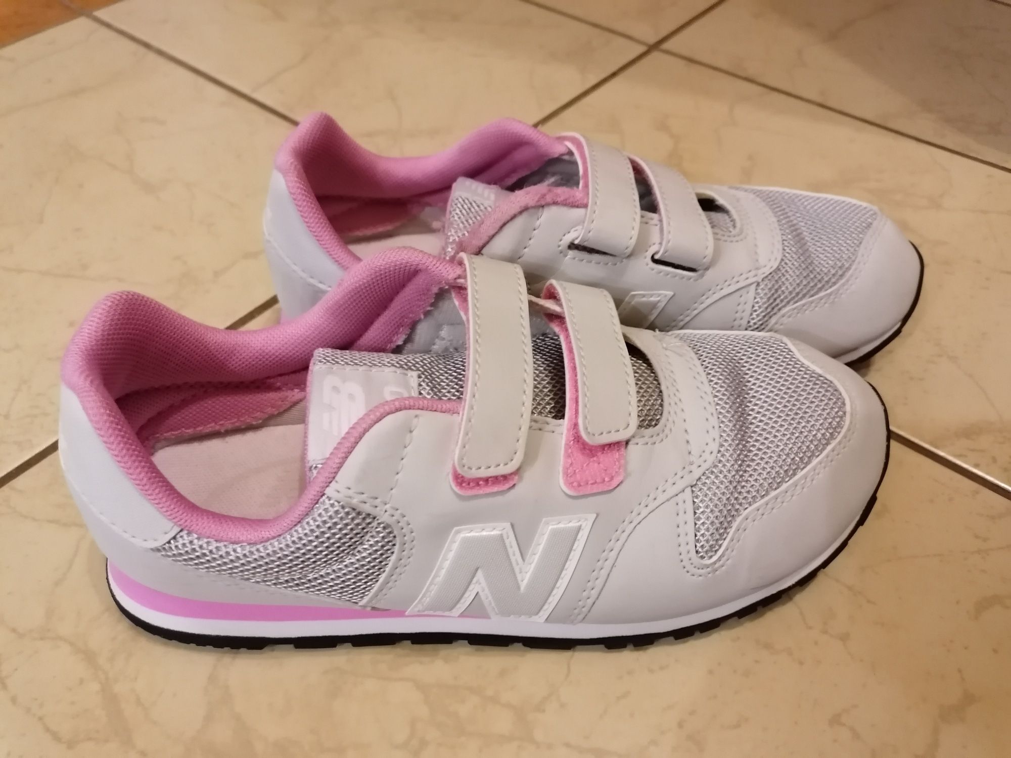 Buty new balance rozm 35 szary różowy