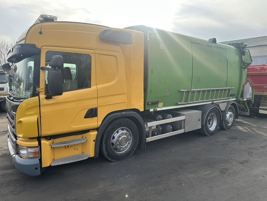 Scania P360 6X2 EURO 6 4 KOMOROWA mozliwa Jedna komora lub sama RAMA  1 własciciel Zadbana Smieciarka mozliwosc bez zabudowy