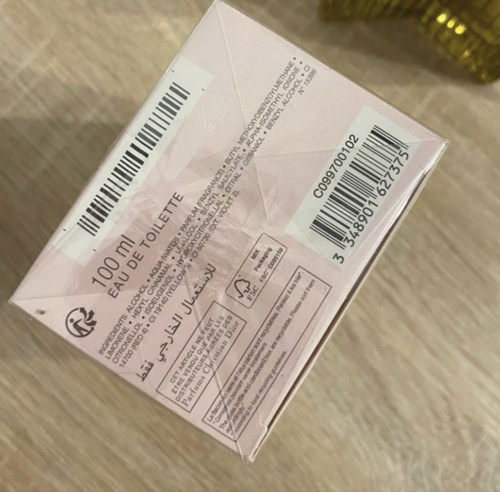 Woda toaletowa, perfumy Miss Dior 100 ml