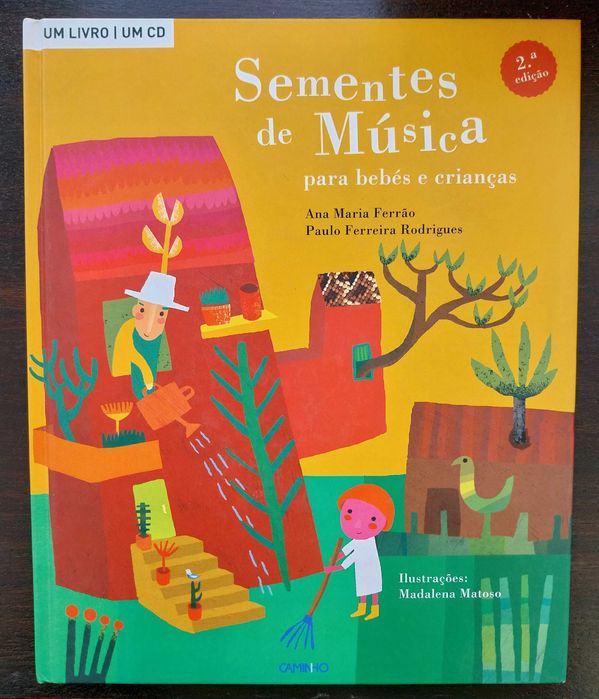 livro + cd: “Sementes de música – Para bebés e crianças”