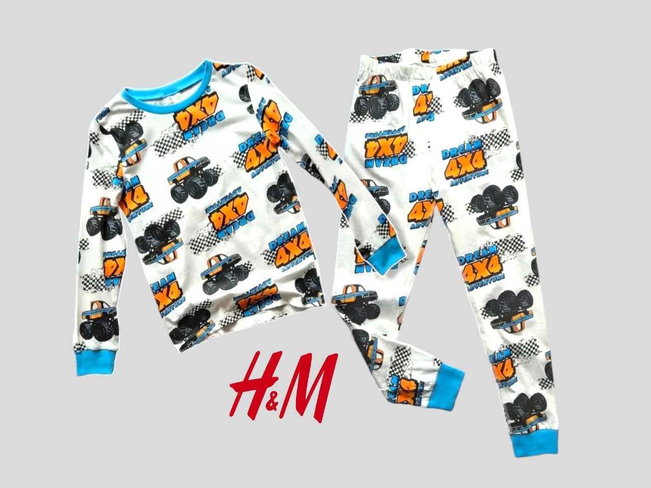 Трикотажна піжама H&M  128
