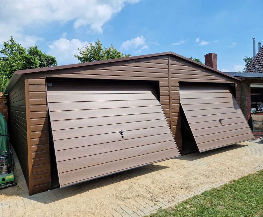 Garaż Schowek Magazyn Kolor Drewnopodobny 3x5 4x5 4x6 PROMOCJA