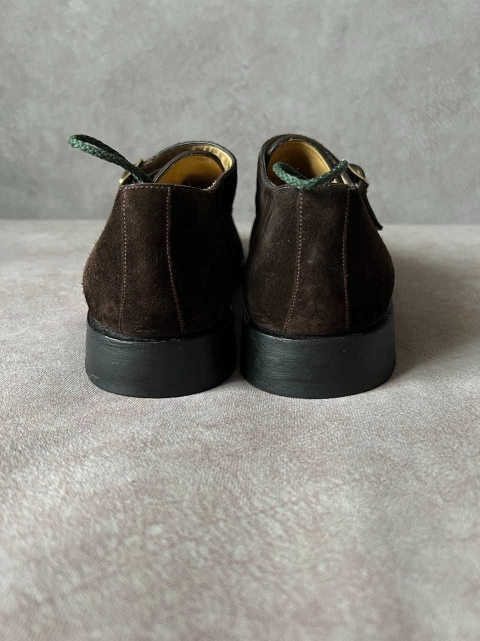 Bally Оригінальні Замшеві  Монки 40р 26см устілка