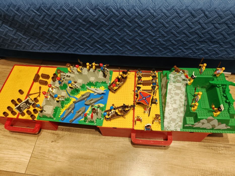 Mega duży zestaw figurek LEGO Piraci z lat dziewiedziesiatych