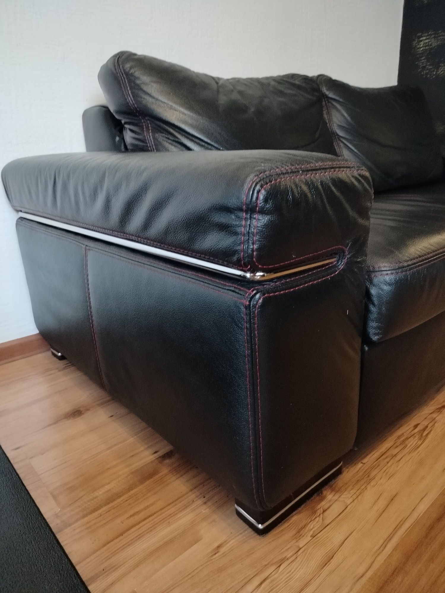 Skórzane Meble Bydgoskie Etap Sofa Sofa z funkcją spania i Fotel Loft