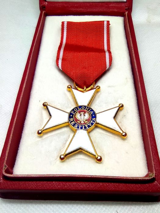 Oryginalny Krzyż Kawalerski Order Odrodzenia Polski.