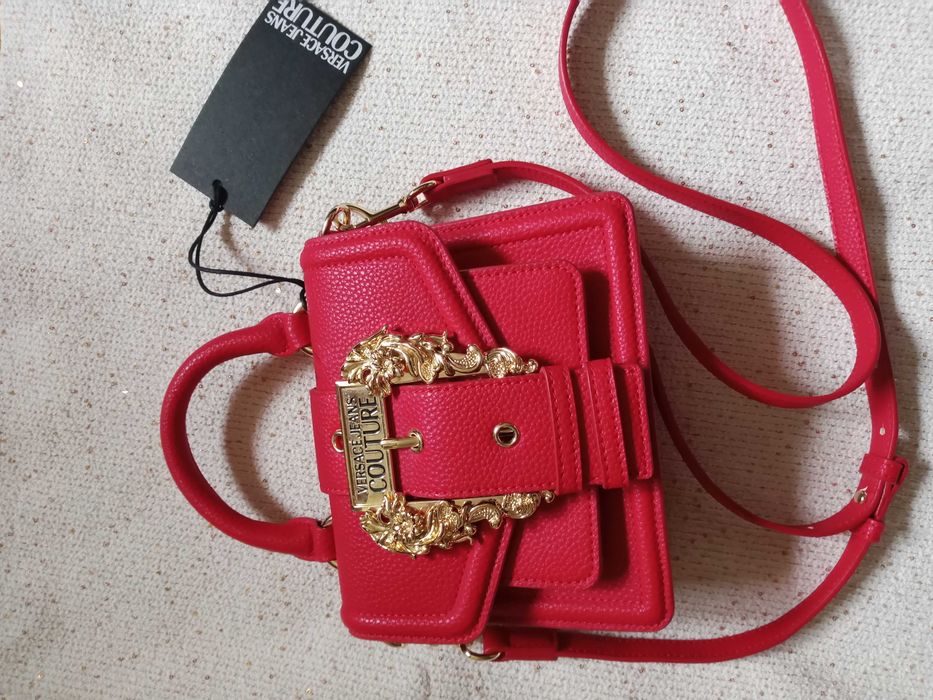 Червона сумка Versace Jeans Couture оригінал