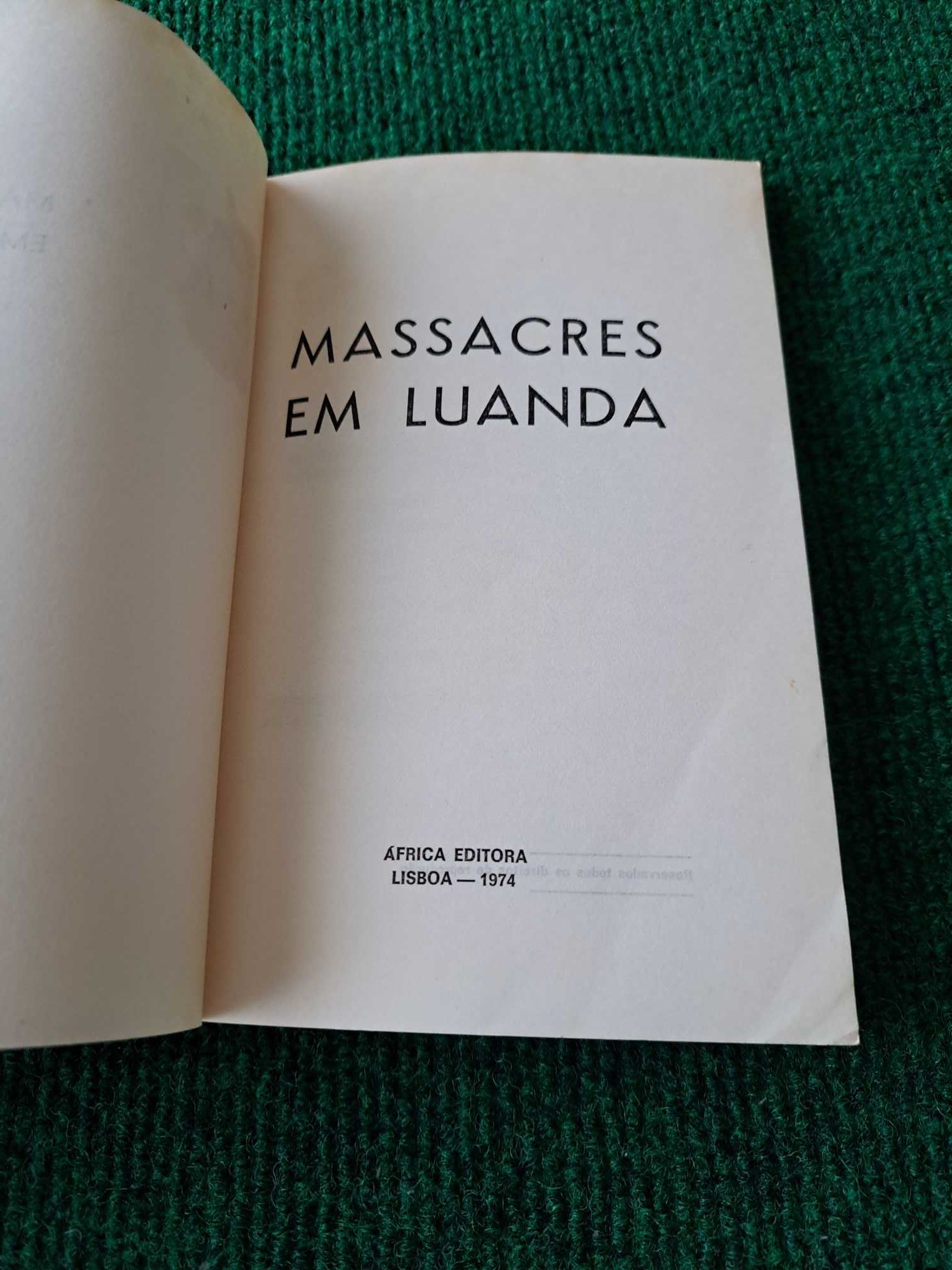 Massacres em Luanda - Movimento Democrático de Angola