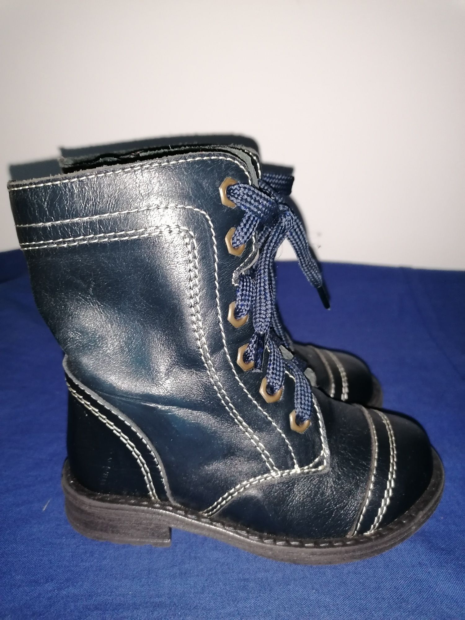 Botas de menina forradas com fecho n° 23