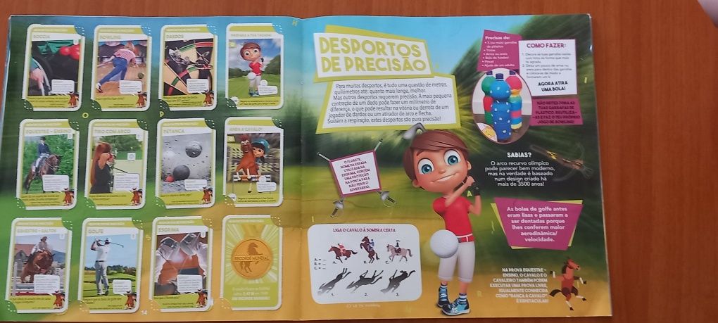Caderneta COMPLETA Super Desportos Pingo Doce