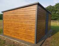 Garaż blaszany schowek na narzędzia 3x5m (4x6 5x5 7x7 8x8 9x10 11)