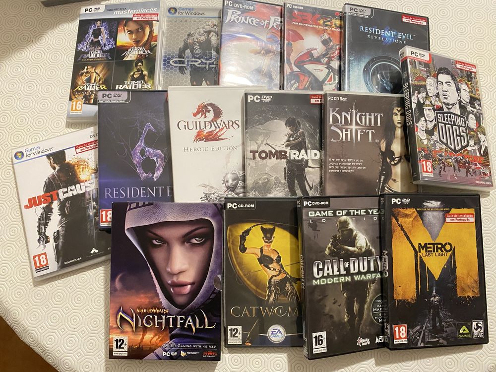 Jogos PC, PSP e PS3