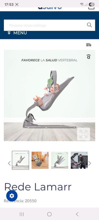 Espreguiçadeira nova Asalvo