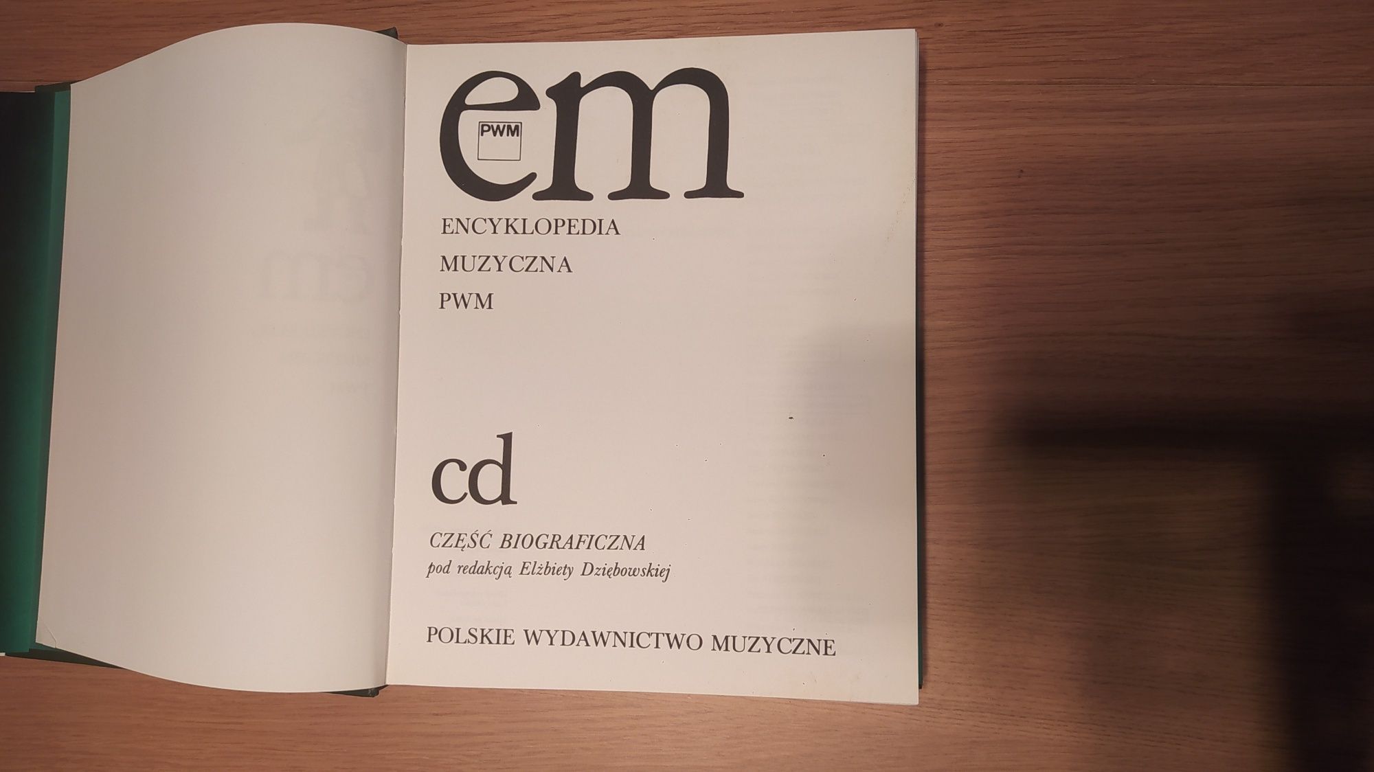 Encyklopedia Muzyczna PWN 6 tomów od A do M idealne