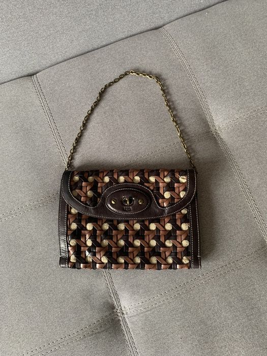 Шкіряна сумочка Ugg клатч на цепочке кожаная сумка