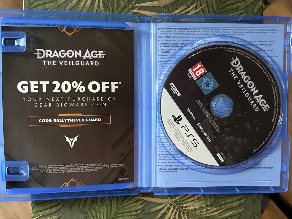 Dragon Age Veilguard PS5