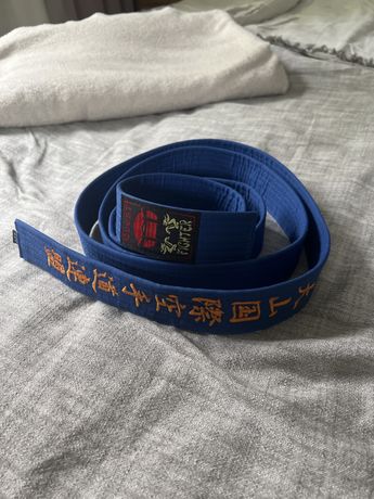 Pas karate niebieski 220