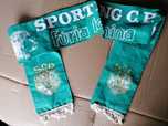 SPORTING/Juve Leo Cachecol Seda Fúria Leonina "Vintage"