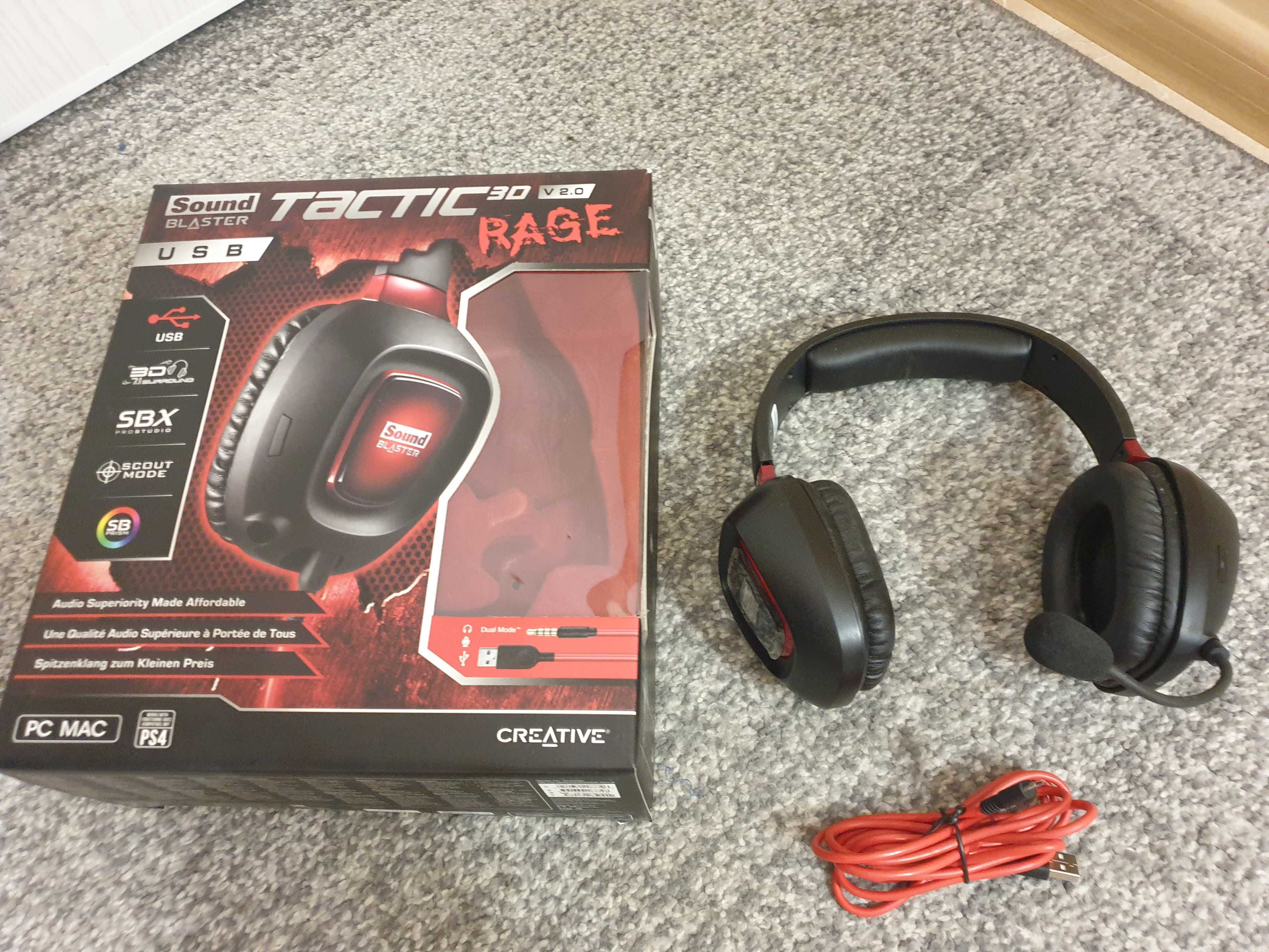 Słuchawki Sound Blaster Tactic 3D Rage V2.0
