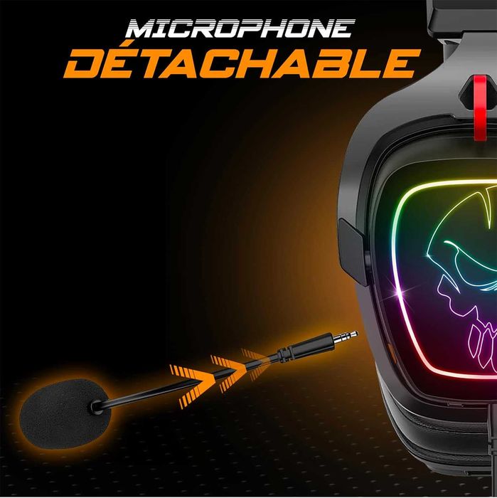 Spirit Of Gamer Bezprzewodowy zestaw słuchawkowy Bluetooth RGB PS5 PS4