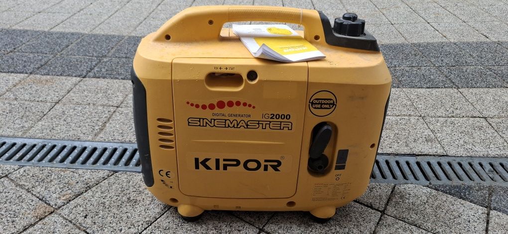 Agregat Kipor IG2000 jak Honda EU22i AVR prądotwórczy inwerterowy