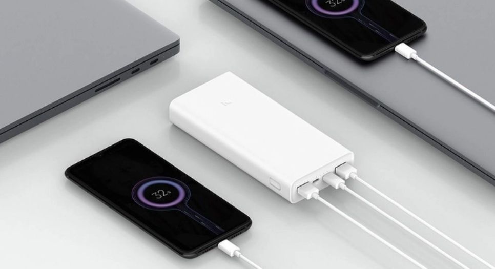 Павербанк із швидкою зарядкою УМБ Xiaomi Mi Power Bank  20000mAh