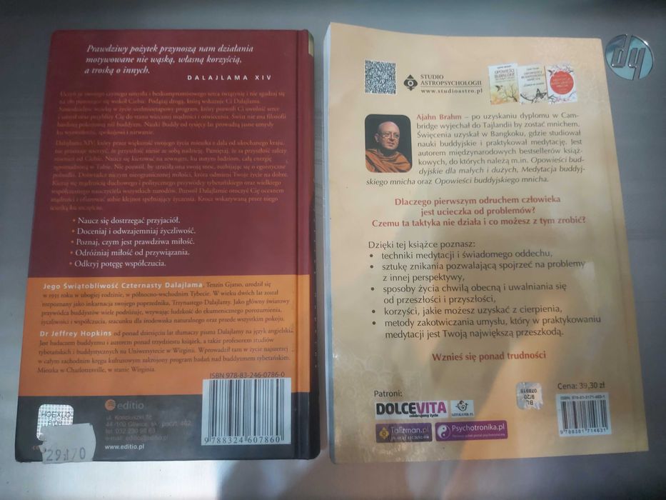 Książki Krąg Miłości Dalajlamy + Buddyjska Sztuka Znikania