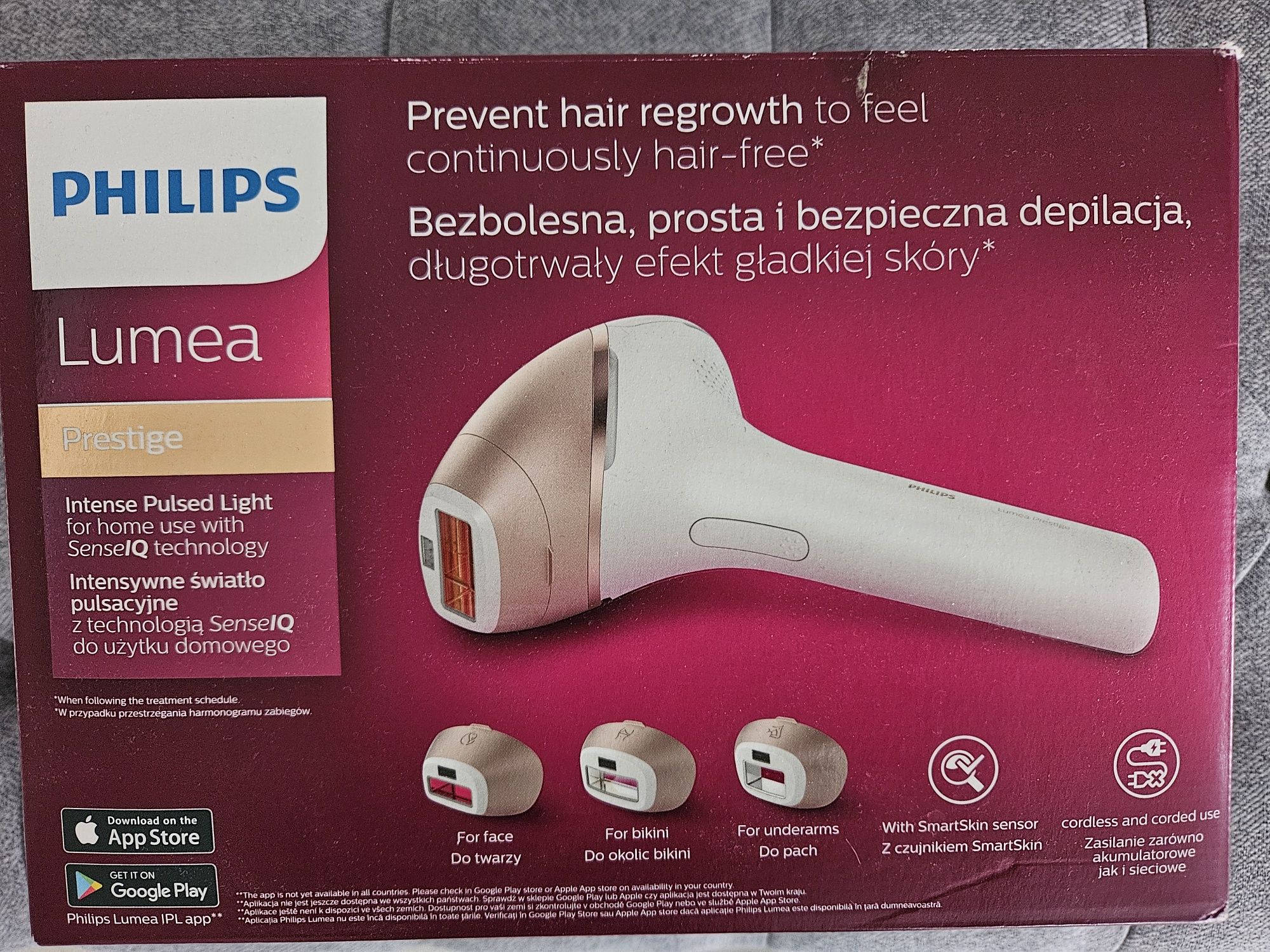 Philips Lumea Prestige BRI 956 depilator
