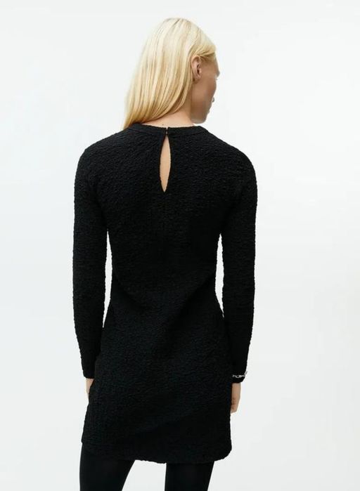 Arket бавовняна коротка сукня із жатої тканини