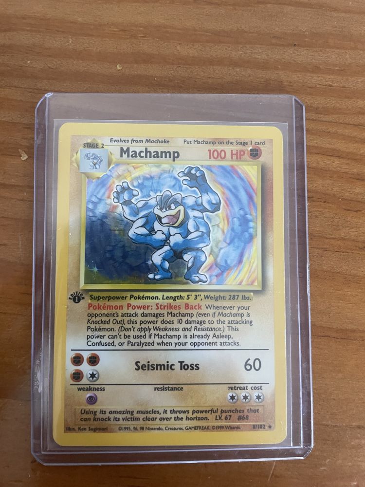 Pokémon - Machamp 1st edition
