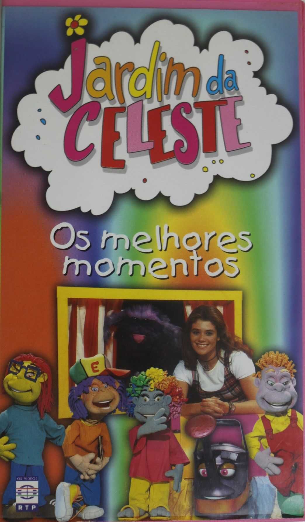 Filme VHS Duplo "Jardim da Celeste - Os Melhores Momentos"