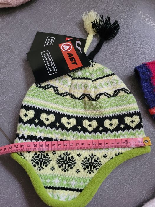 Czapka czapki zima 4F, Dynastar, AST nowa jak nowe zestaw paka