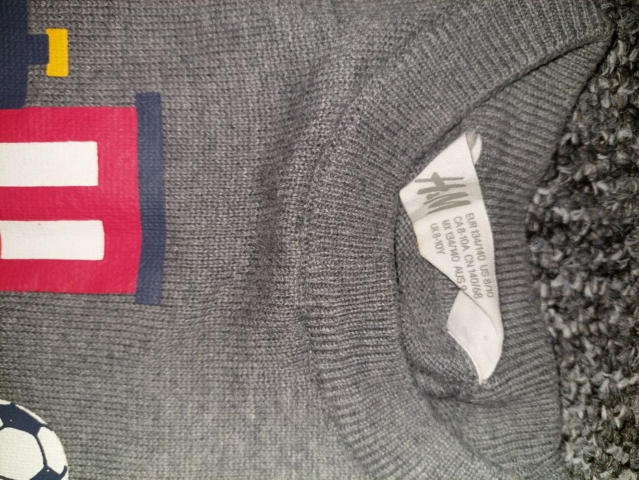 Koszula i sweterek dla chłopca 8-10