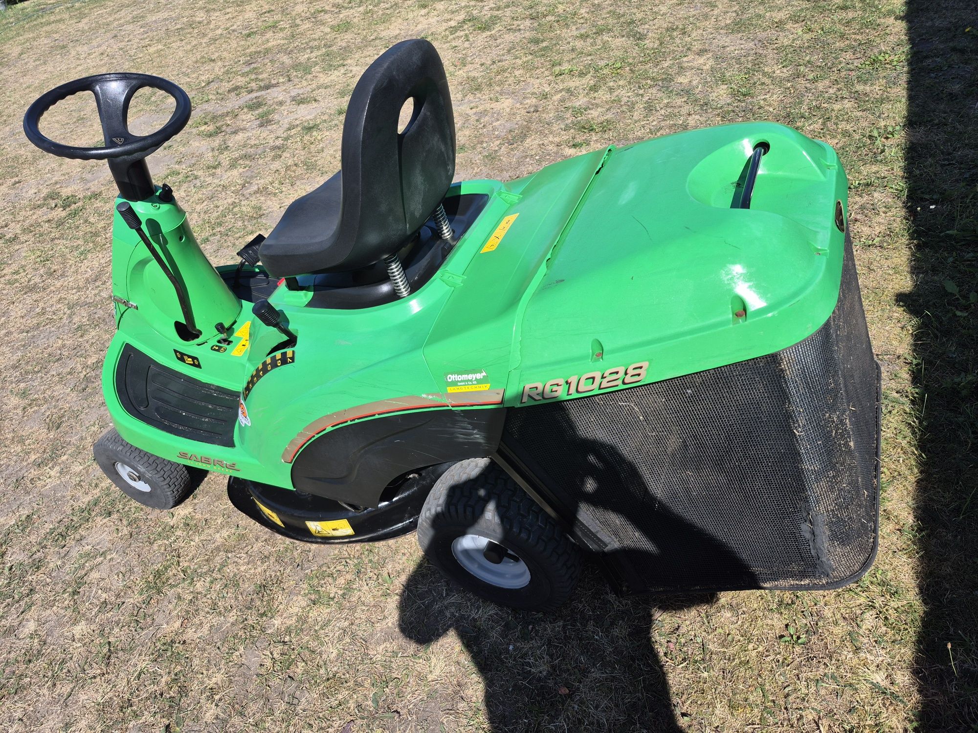 Traktorek kosiarka John deere Sabre kosz