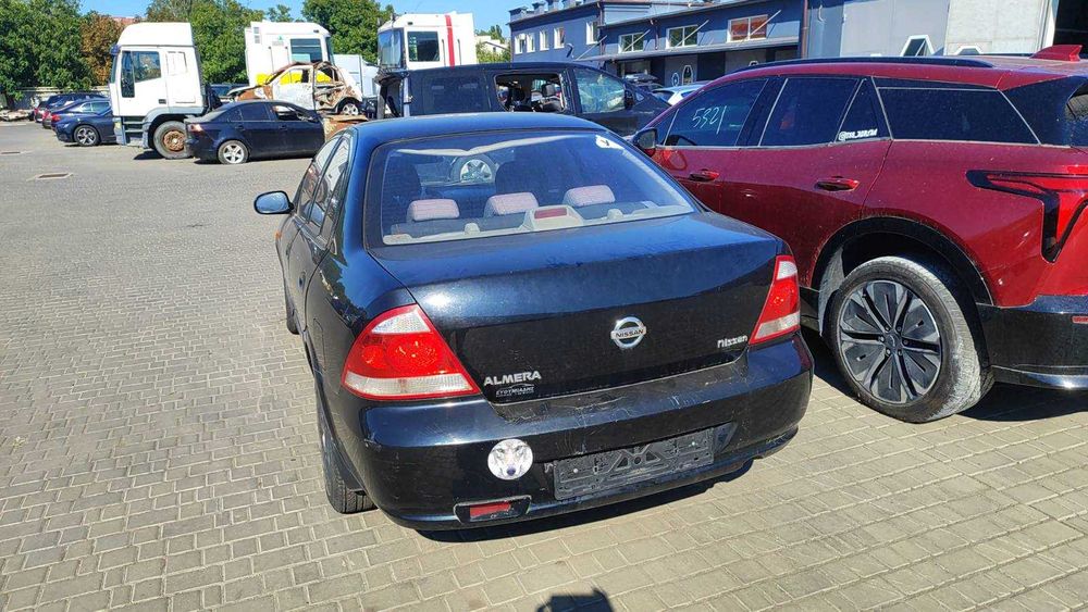 Разборка Nissan Almera Classic 1.6 акпп(дверь,крышка,бампер,коробка)