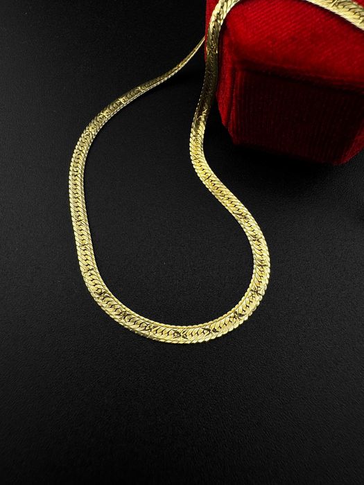 Złoty Łańcuszek Żmijka | JAK NOWY | 585 | 10.10g