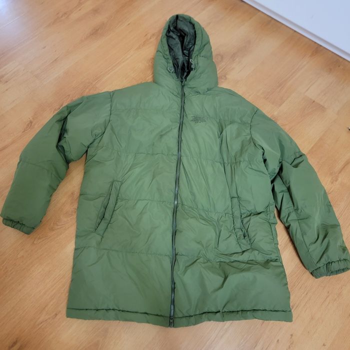 Стьобане пальто з капюшоном Cropp XXL